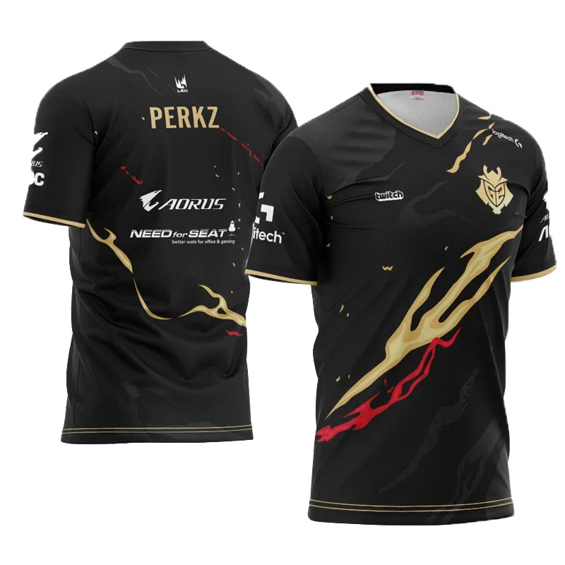 Streetwear G2 Esports Game LOL CSGO Essentials  High Quality 3D Printed Classics Couple Tees for Men/Women Short Sleeve T-shirt 2