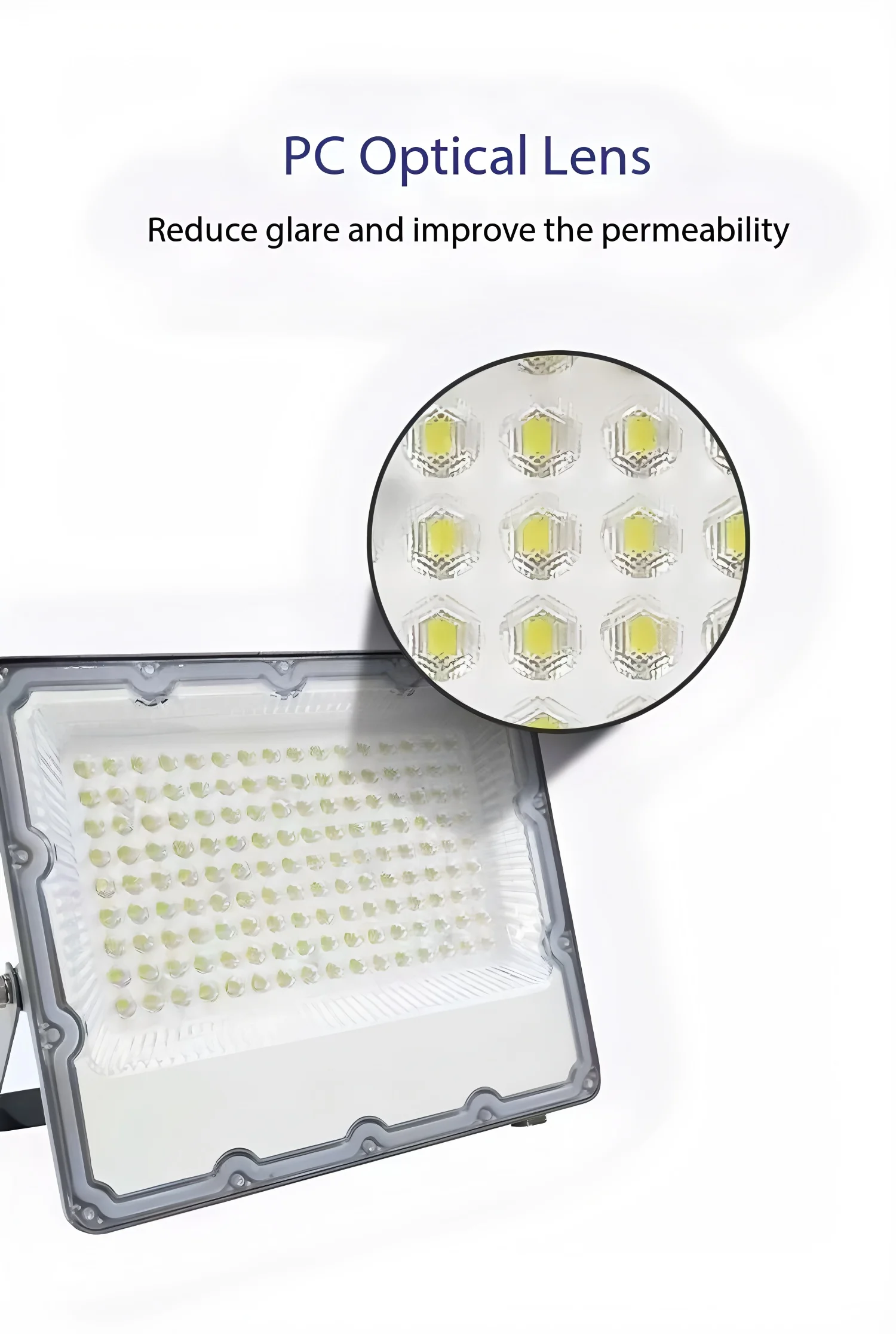 LED 투광등 AC220V 10W 20W 30W 50W 100W IP68 방수 야외 정원 프로젝터 조명 반사판 스포트라이트 벽 투광등