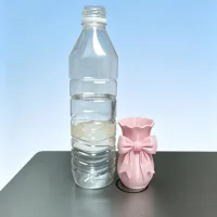 3D Printed Bow Shaped Multifunctional Decor Bottle Dual Use Flower Vase Stand And Desktop Stationery Pen Holder Decor 3