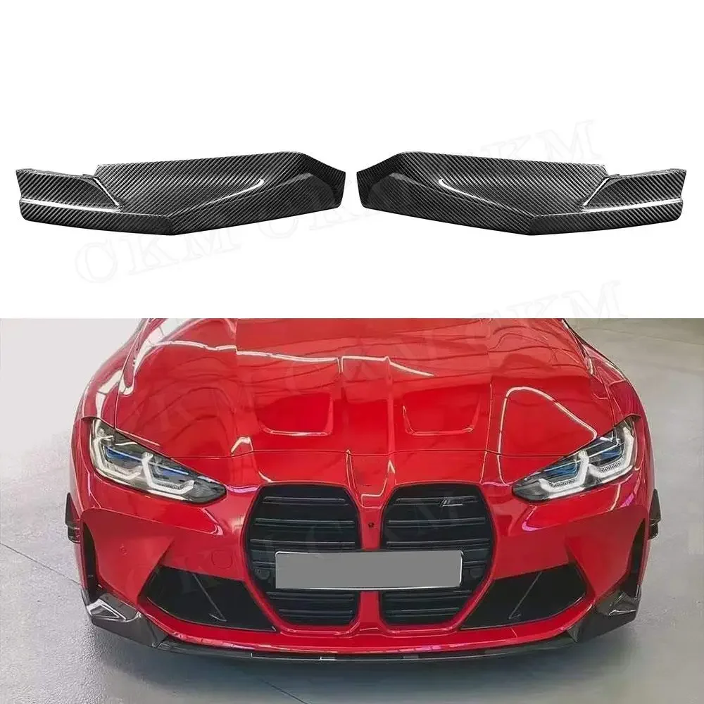 

Передний бампер из углеродного волокна/FPR Prime для BMW 3 4 серии G80 G82 G83 M3 M4 2021 UP MP