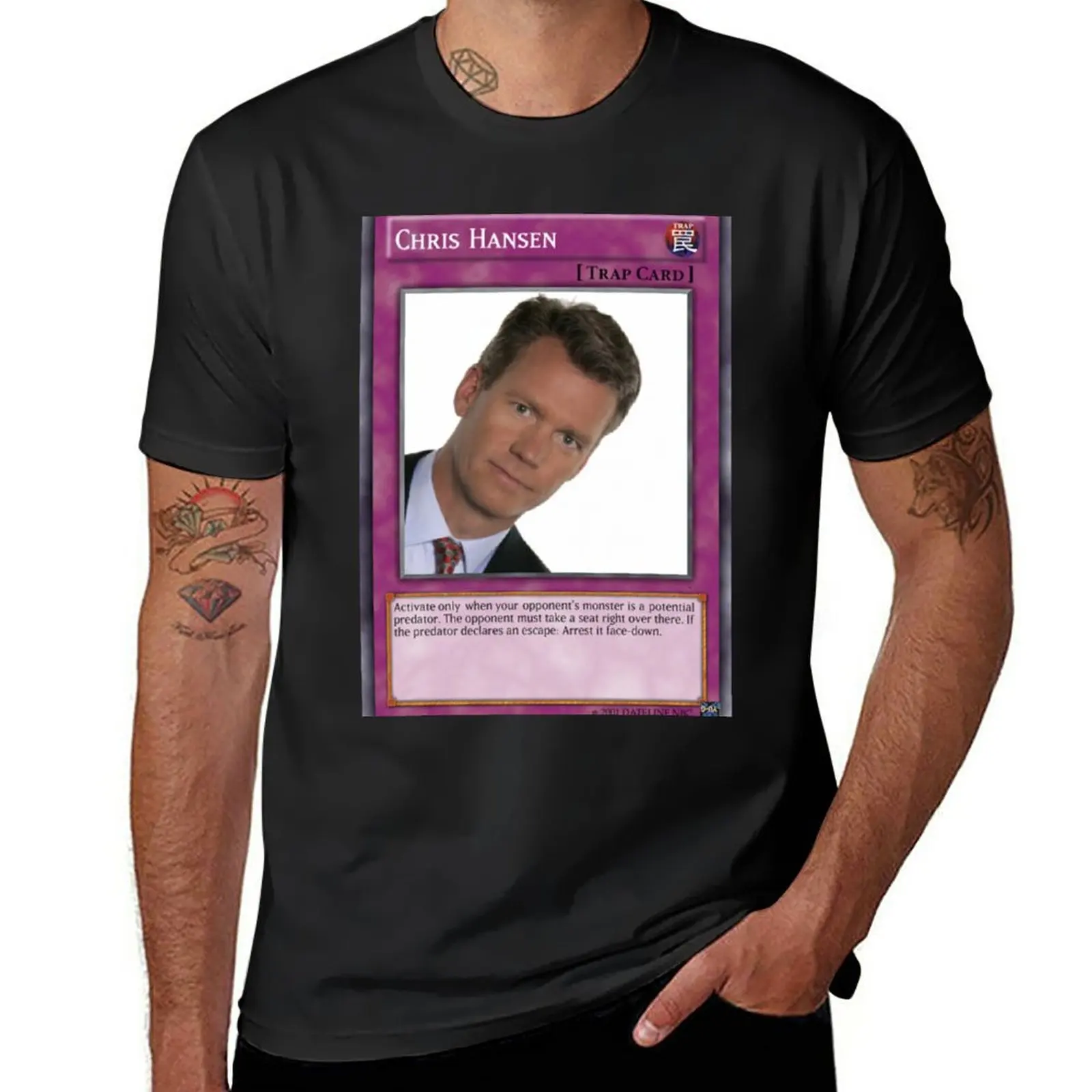 New Chris Hansen: Predator Catcher T-Shirt Blouse cute tops black t-shirts  for men - AliExpress