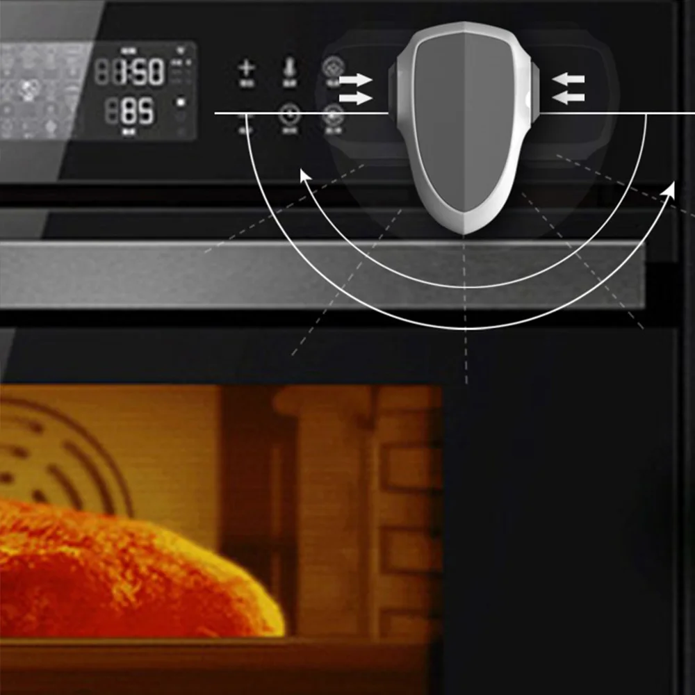 Child Protective Oven Microwave Lock to Prevent Burns and Steam Box Open