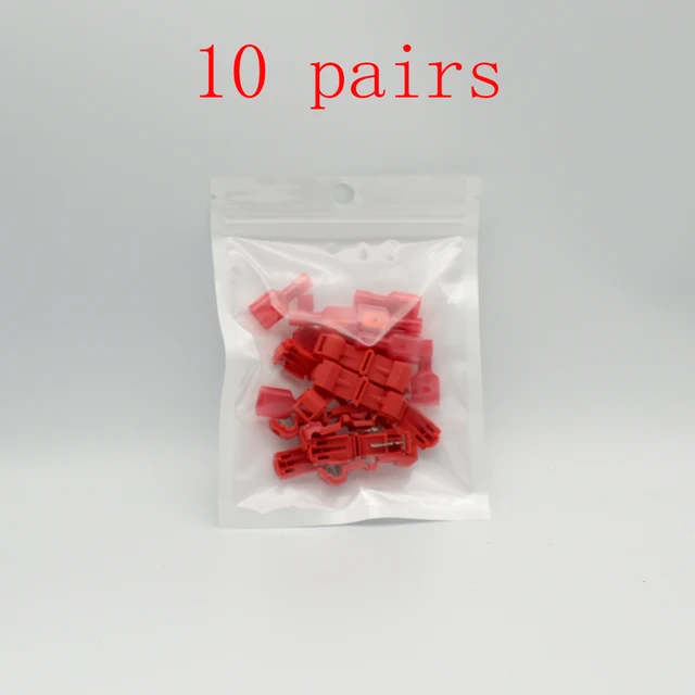 10 pairs RED