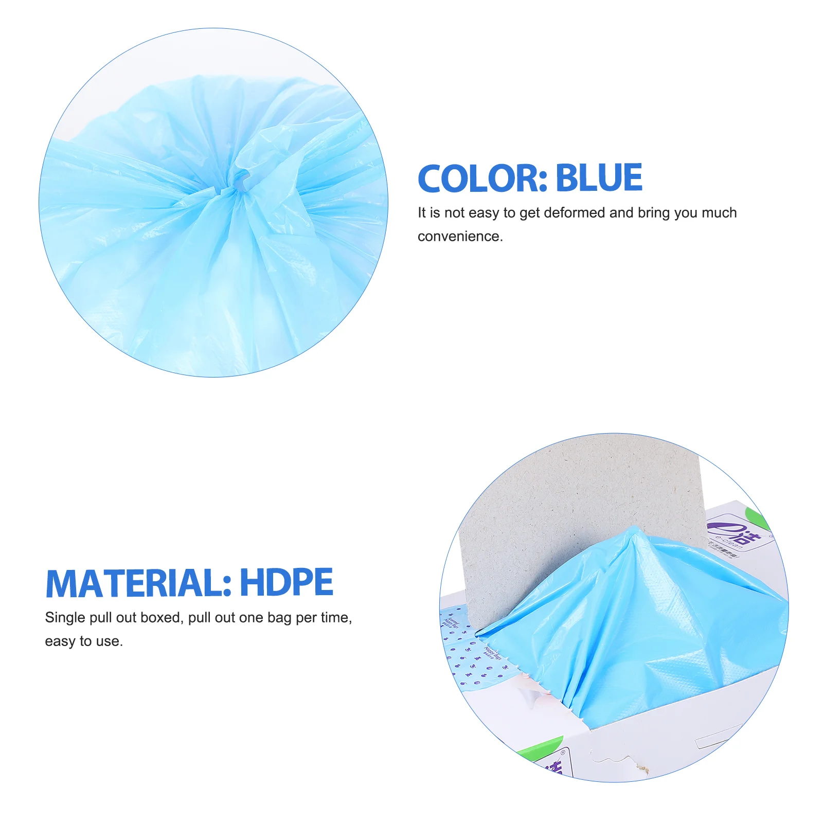 Disposable Trash Bags 90PCS/Box Disposable Diaper Bag Fragrance Nappy Sack With Scent Fragrance Diaper Sack Pet Waste Bag