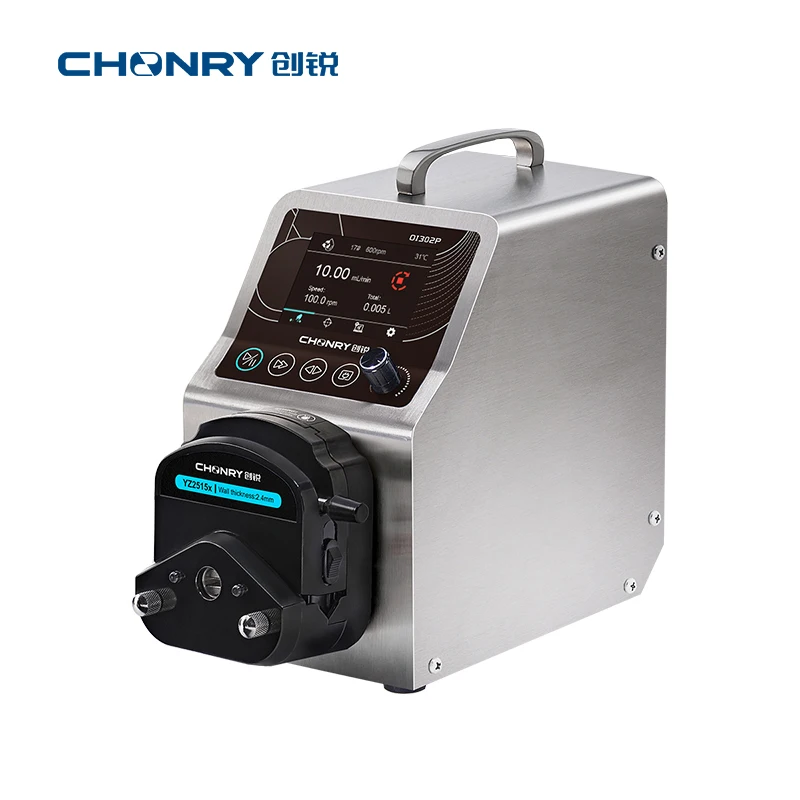 CHONRY 지능형 연동 펌프, 실험실 액체 충전 기계, 최대 유량 2280mL/분