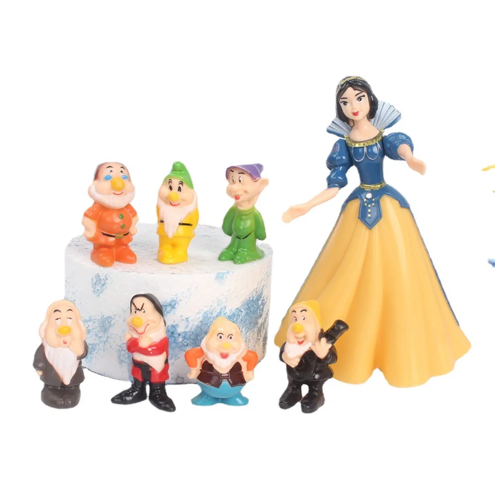 白雪姫と七人の小人 フィギュア 8体セット Amazon.co.jp: 8ピース