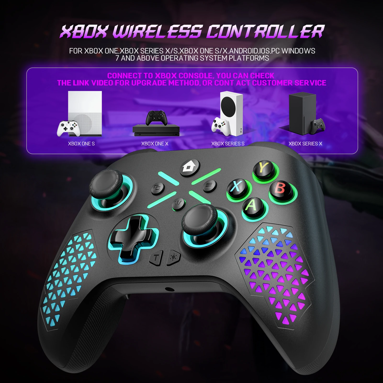 For Xbox One/Seris S/X Windows Pc Joystick Console Controller Dual