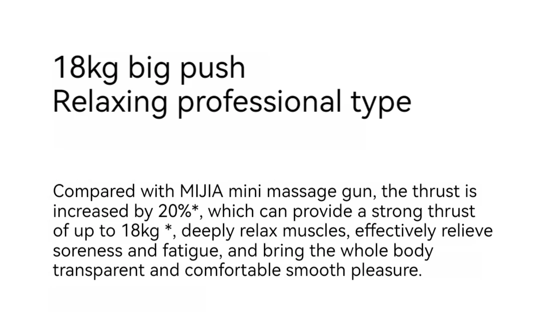 Xiaomi Massage Gun Mini 2 - XMFG-M353 (BHR9484GL) description image 4