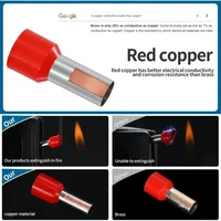 ชุดขั้วต่อวงแหวนหุ้มฉนวนสำเร็จรูป 1000 ชิ้น สำหรับงานต่อสายไฟฟ้าอุตสาหกรรม 3