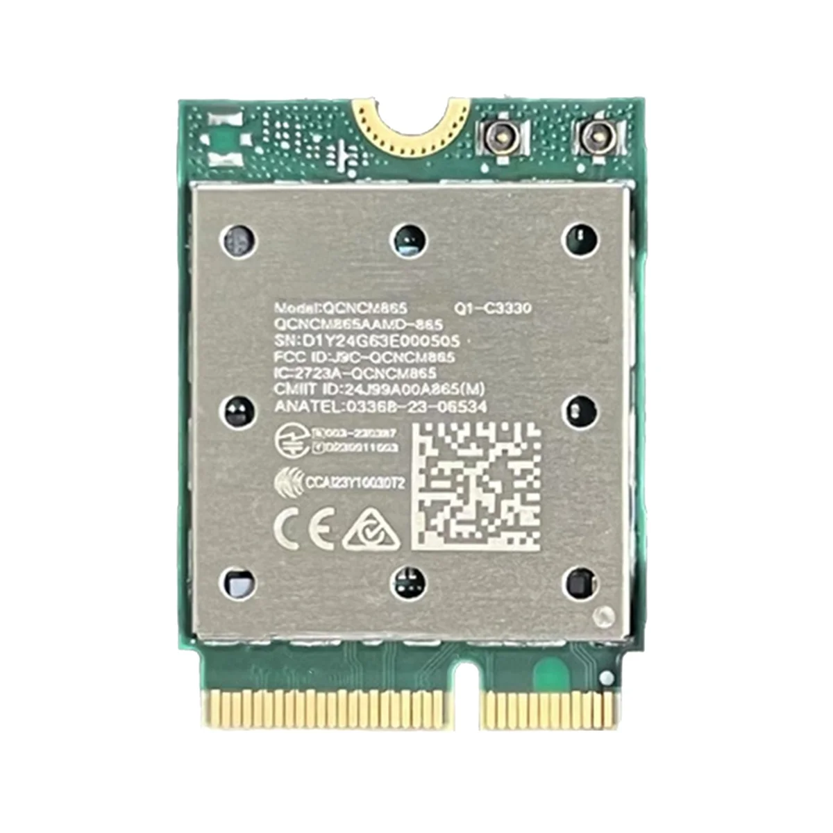 LRGJS WiFi7 QCNCM865 Bluetooth 5.4 Wireless Network Card Tri Band 2.4G/5G/6Ghz Network 5800M M.2 NGFF Wireless Adapter