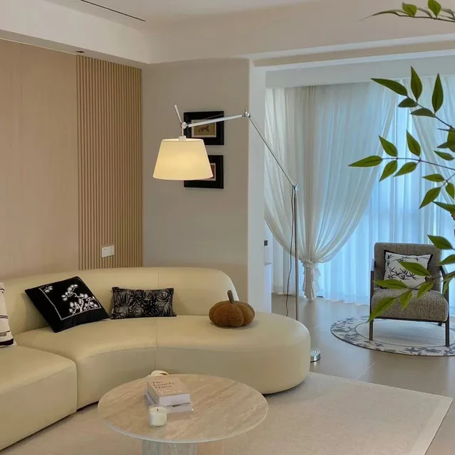 Korean design rocker arm led floor lamp Bedroom living room study fishing floor lamps adjustable studio stand light home decora