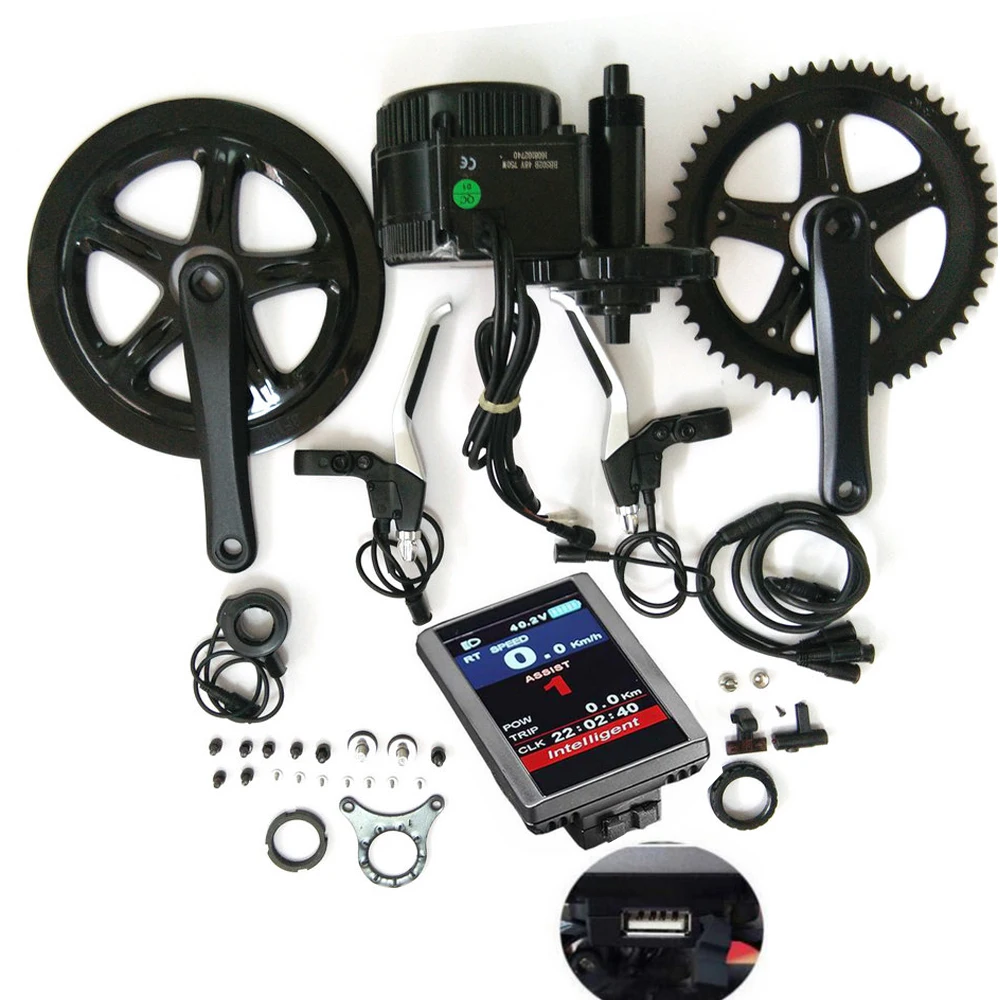 

bafang p850c dp c14 color LCD display MM G340 bbs 01 36v 250w electric bike conversion kit mid drive motor