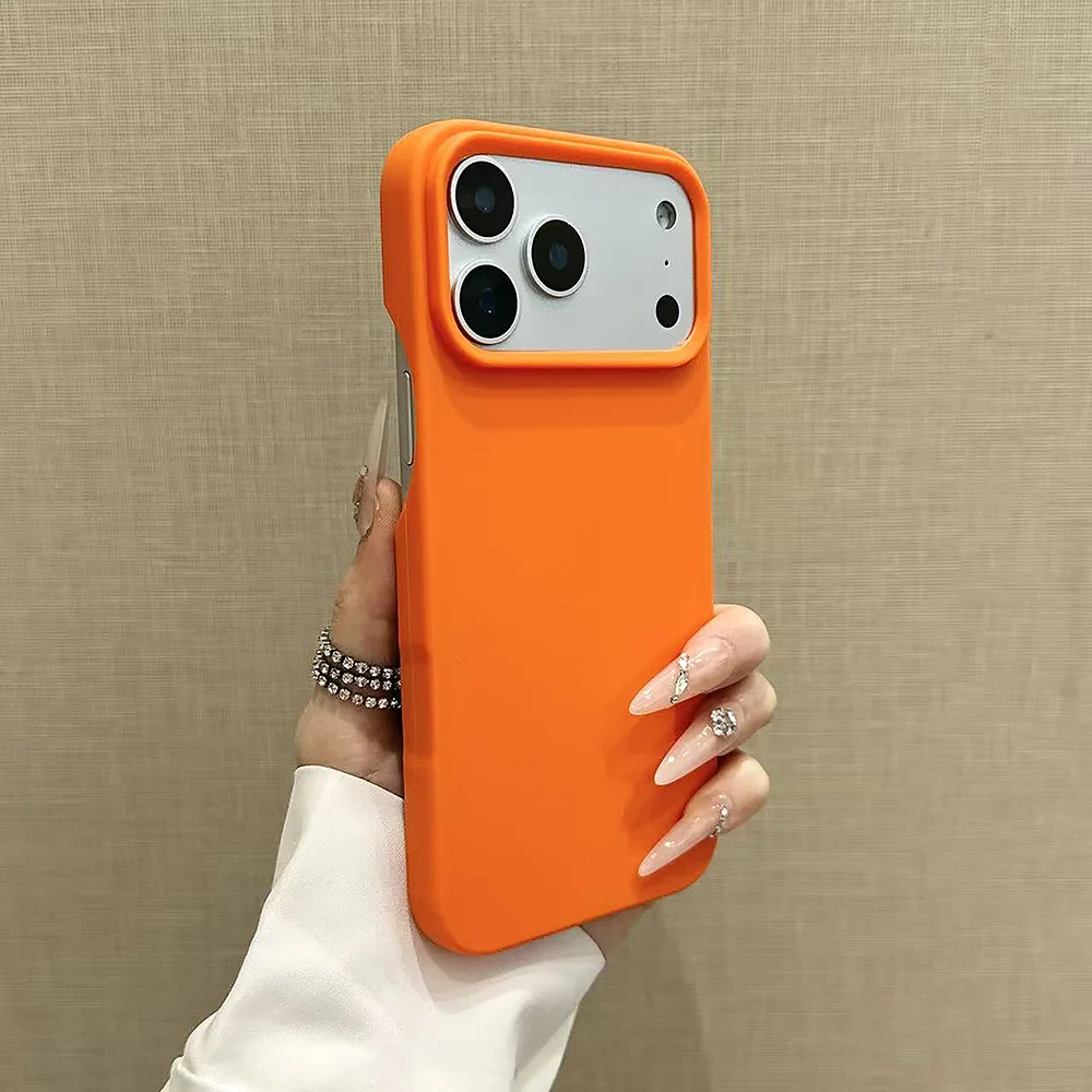 Colorful Solid Silicone Lightweight Semi-Wrapped Phone Case - Protective Cover