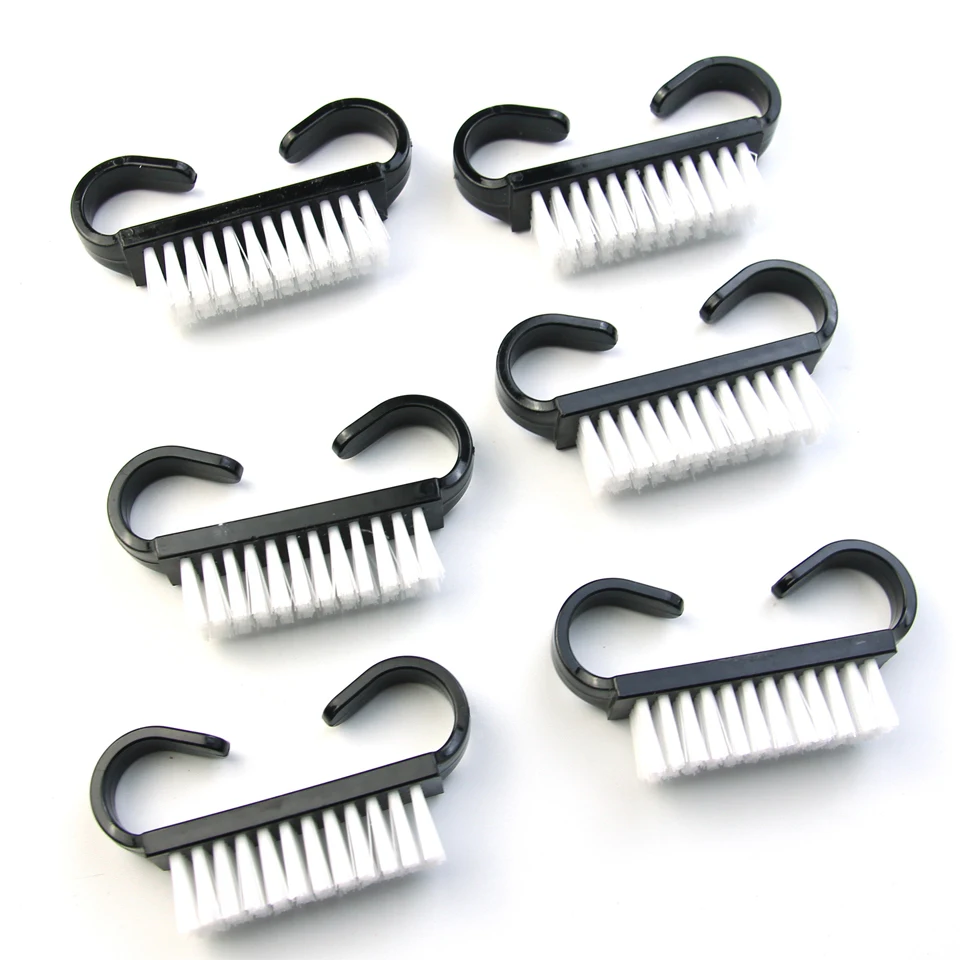 50/100 Nail Dust Brushes Plastic