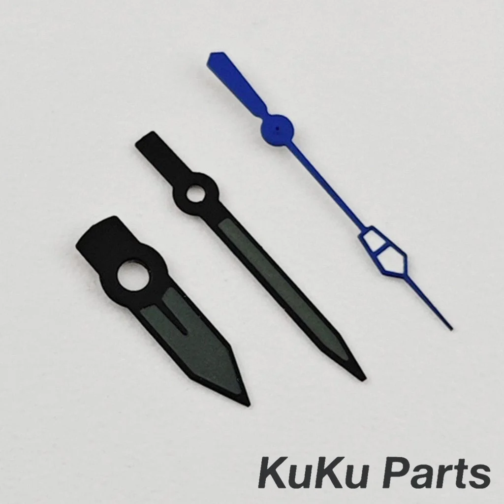 Super Luminous C3 Green Watch Hands with Precision Movement Compatibility