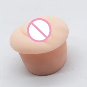 Super Soft Silicone Fake Vagina Penis Enlarge Masturbation Vacuum Pump Accessories Cylinder Sleeves Rings Vaginal Donut Sex Toys 5