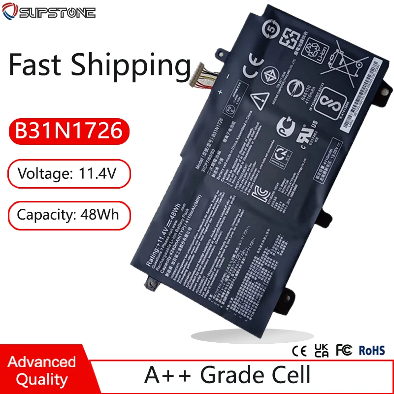 ASUS - 美品　使用頻度小　ASUS G512LI 純正バッテリー Laptop Battery for ASUS ROG Strix G15 G512 G512LI G531 G531G