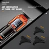 Wholesale Rechargeable Hair Trimmer Kemei km-658 Machine Hair Cut Razor Men'S Hair Clippers  barber 3