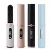Wireless Electric Heating Straight Hair Comb Rechargeable Portable  Negative Ion Anti-scalding Hair Straightener For Home Travel 1