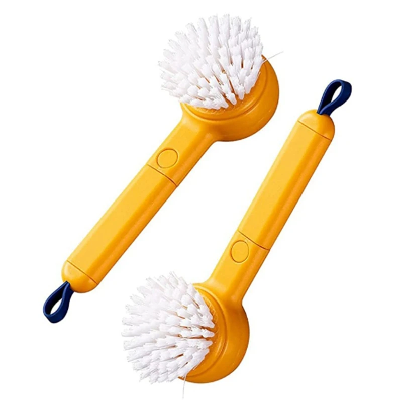 2pc Vegetable Brush Scrubber For Food, Potato Scrubber Brush With Long