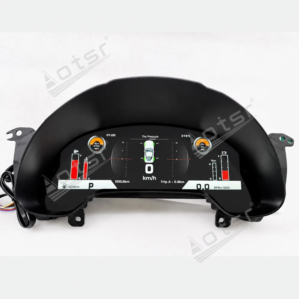Panel de Instrumentos Digital LCD para Chevrolet Corvette C6, Cabina Virtual, Velocímetro, Indicador de Tablero, Accesorio de Modificación de Automóviles 2