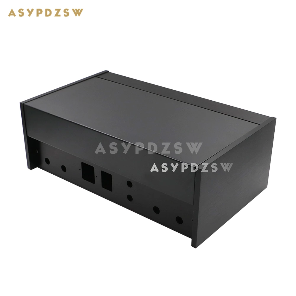 

Classic 99% CLONE QUAD405 Power amplifier aluminum chassis 350*123*214 AMP Enclosure/Case With heat sink