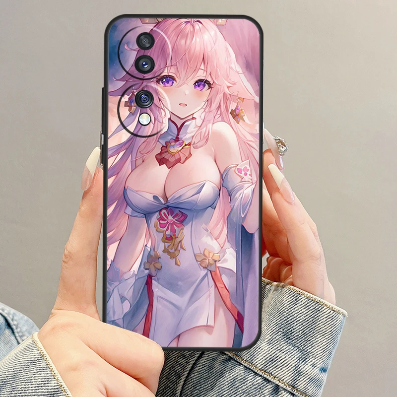 Genshin Impact Yae Miko Protective Phone Case Cover