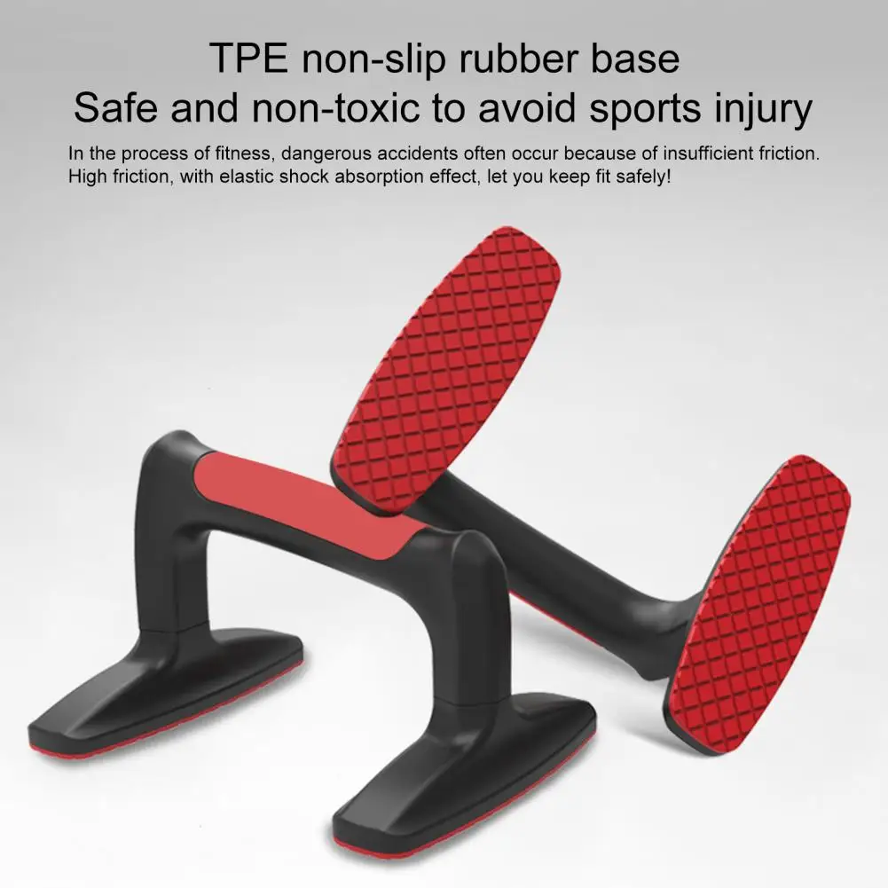 1 Pair Push Up Stand Wear Resistant Exercise Exercise Pectoral Muscles Push Up Bar Fitness Push-up Stand Gym Supply