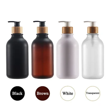 300ml/500ml Dispenser di Sapone Liquido Bottiglia Shampoo Pompa Bottiglia di Sapone Lozione Contenitore Bagno Shampoo Balsamo Dispenser 1
