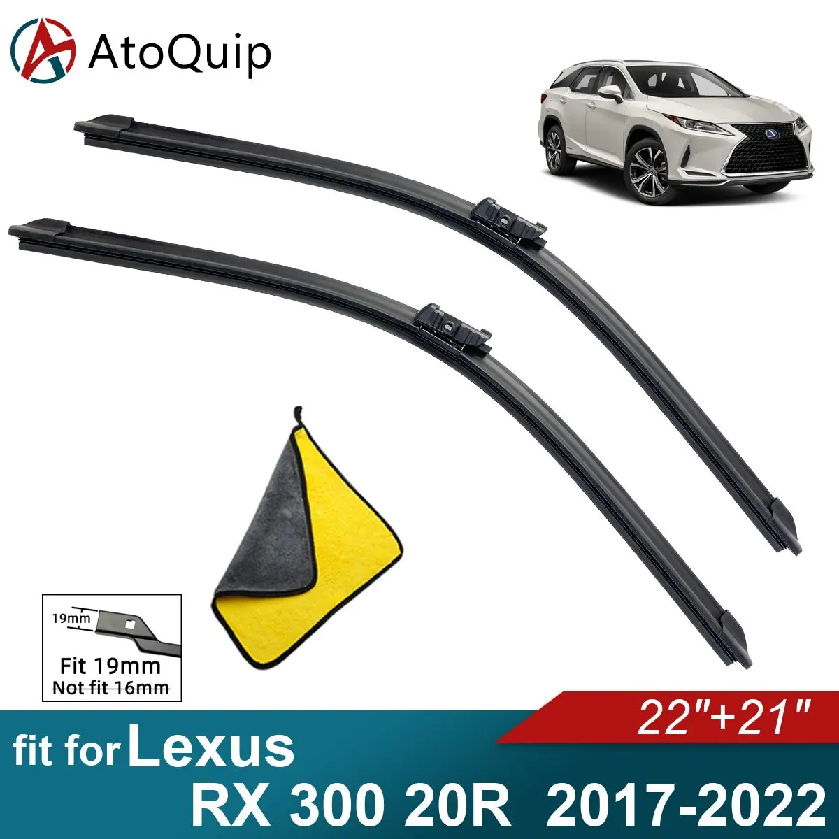 

Аксессуары для Lexus RX 300 20R, щетки стеклоочистителя из мягкой резины, переднее лобовое стекло автомобиля