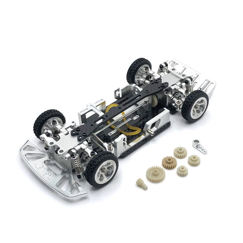 Suitable For WLtoys 1/28 284131 K969 K979 K989 K999 RC Car Accessory Metal Upgrade Frame 6