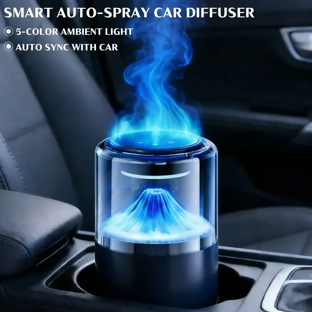 Premium Automotive Fragrance Device with Cloud-View Atomization