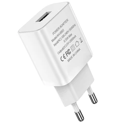 Fast Charger EU Plug with Quick Charge and USB Cable - EU Plug Charger