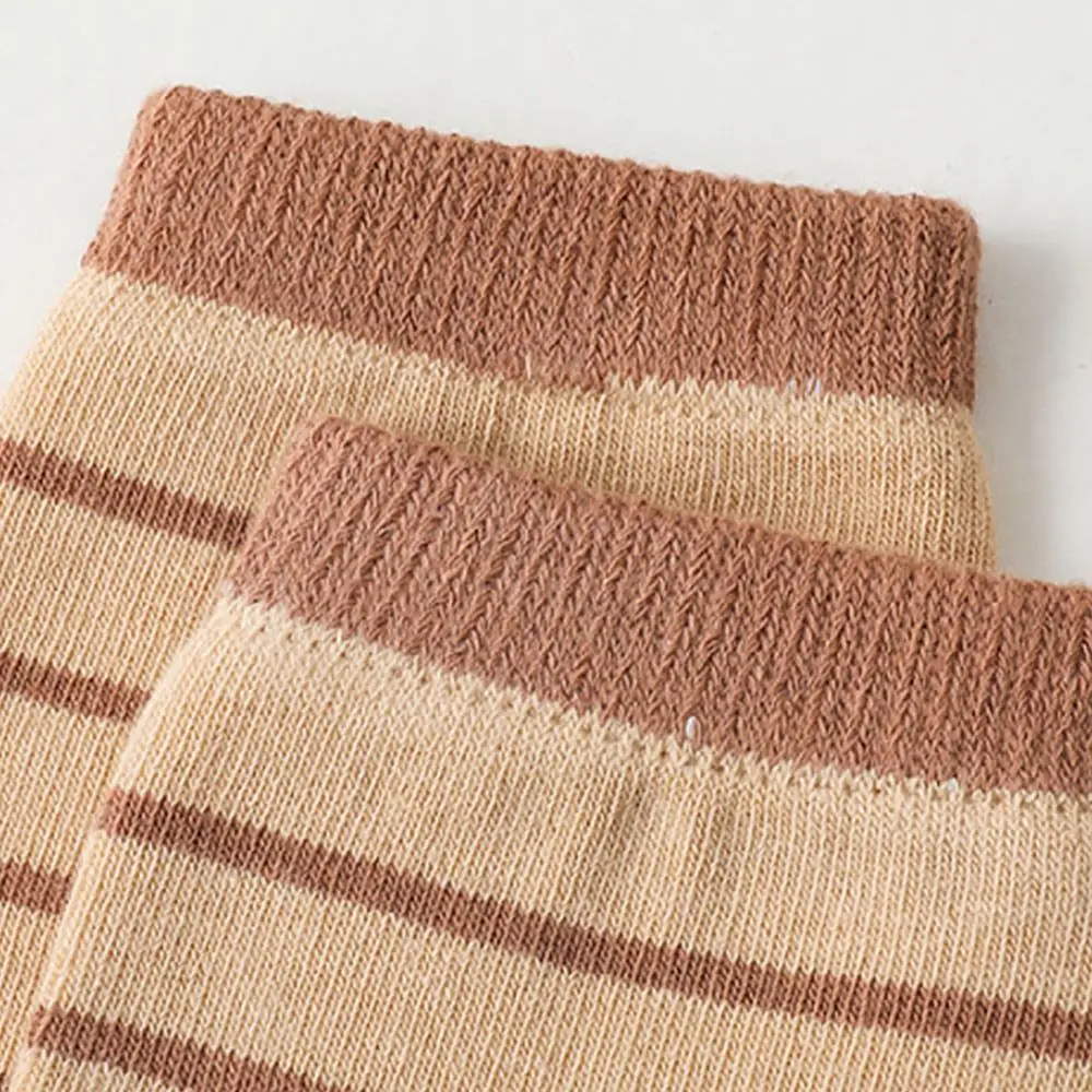 Breathable Children's Long Tube Socks Healthy Sweat-absorbing Five-finger Socks Cotton Socks