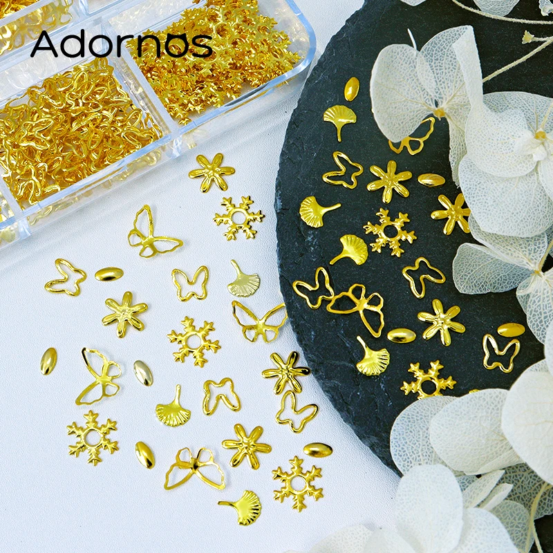 Mix-Flower-Butterfly-Metal-Rivets-For-UV-Epoxy-Resin-Molds-Filling ...