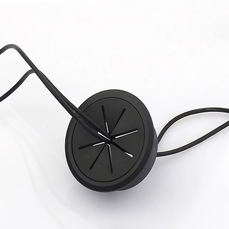 53mm/60/80mm PC Computer Desk Cable Hole Cover Plug