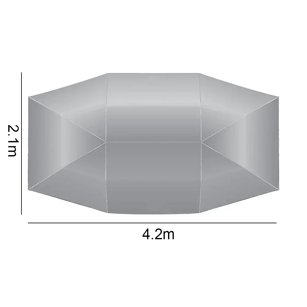 Car Roof Sun Umbrella Car Roof Cloth Dustproof And Uv Resistant Outdoor Waterproof Folded Portable Canopy Cover