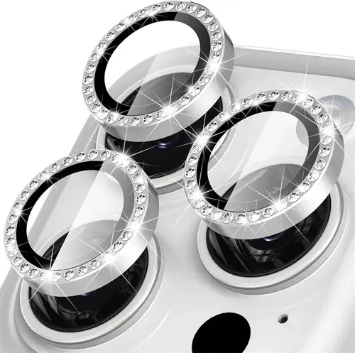 Glitter Diamond Rhinestone Camera Lens Protector for iPhone 17 Pro Max 16 16Pro 15 14  Plus 13 12 Mini 11 Air 17Pro 13Pro 12Pro - Image 8