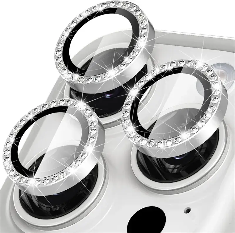 Glitter Diamond Rhinestone Camera Lens Protector for iPhone 17 Pro Max 16 16Pro 15 14  Plus 13 12 Mini 11 Air 17Pro 13Pro 12Pro - Image 8