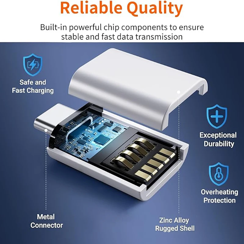 USB-C OTG 어댑터, C타입 암-타입 수 컨버터, USB-C 수-USB 3.0 암 어댑터