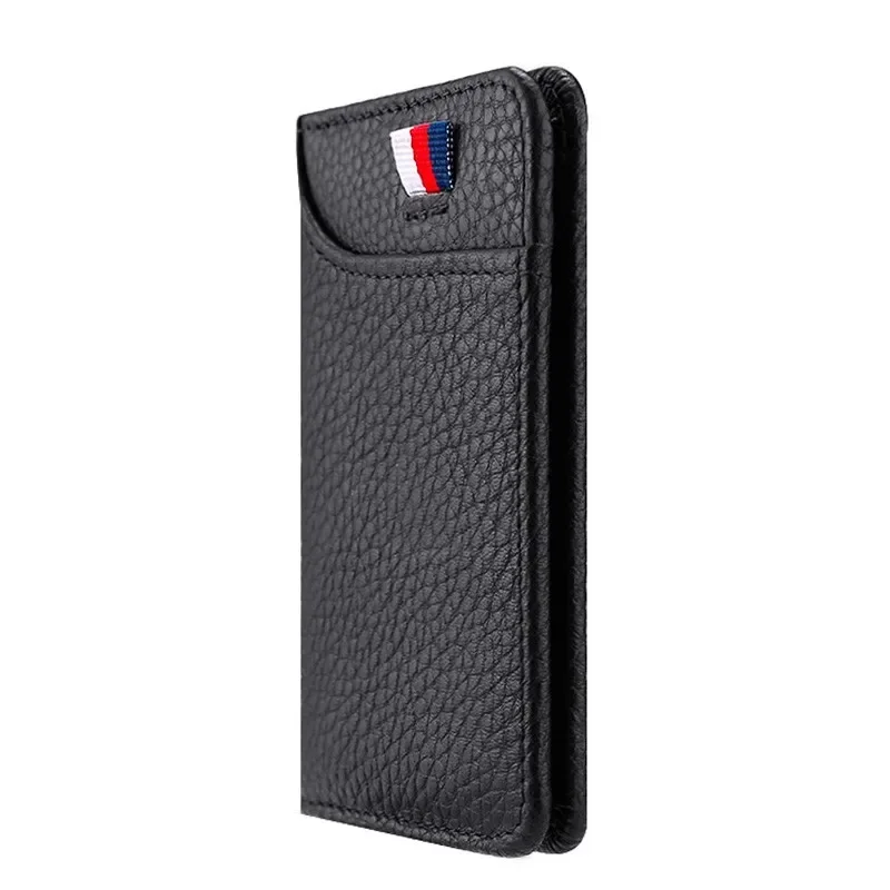 Portafoglio da Uomo Corto, Porta Carte di Credito Sottile alla Moda, Portafoglio in Pelle Morbida Multicard per Uomo, Portamonete - immagine 5
