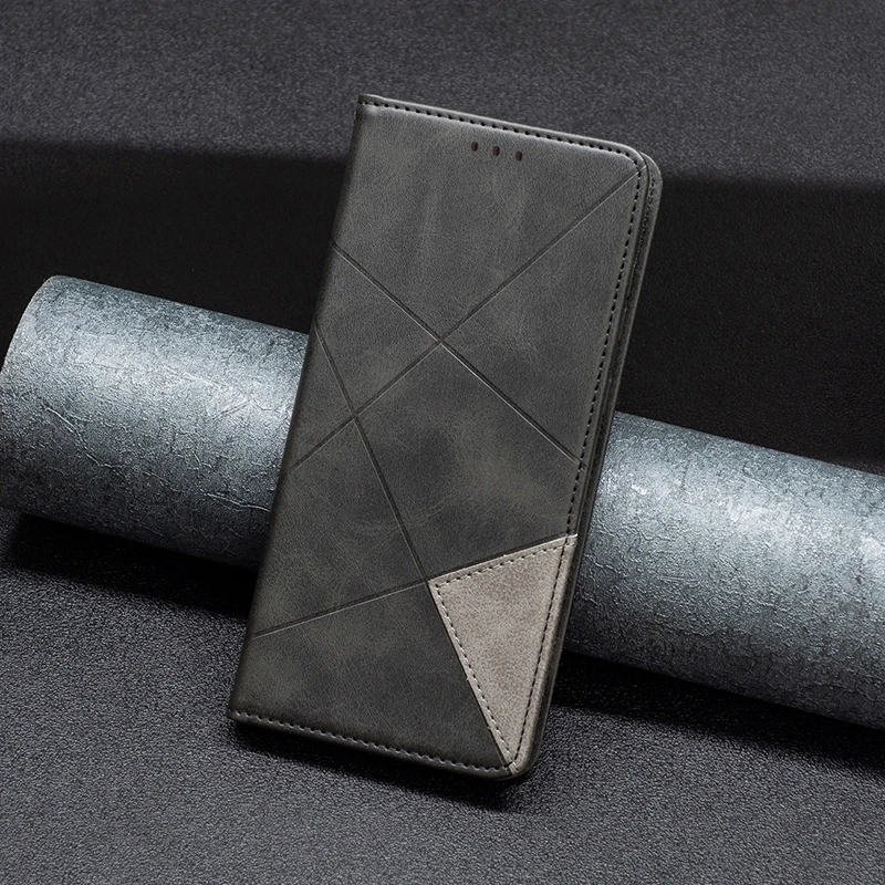 Leather Magnetic Wallet Book Cover Phone Case - Elegant  Coque Protection