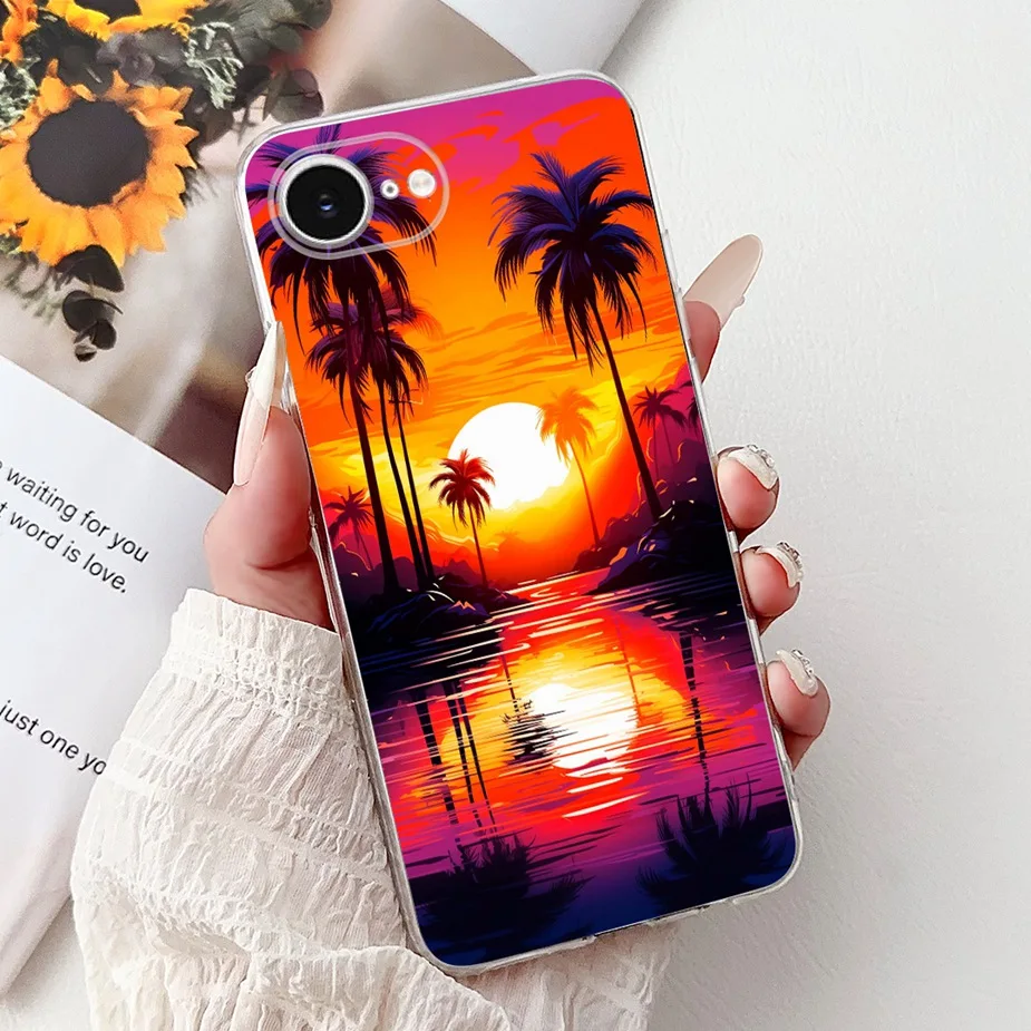 Luxury Painted Soft Silicone Phone Case - Enhanced Back Cover Bumper