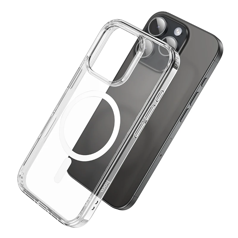 Hoco Iphone Xs Clear Protective Case HOCO Magnetic Phone Airbag