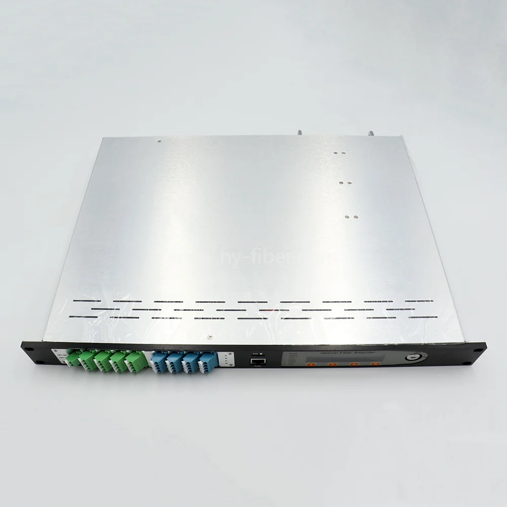 

16x19dBm CATV 1550nm Optical Amplifier EDFA with WDM Single Power Supply YDFA