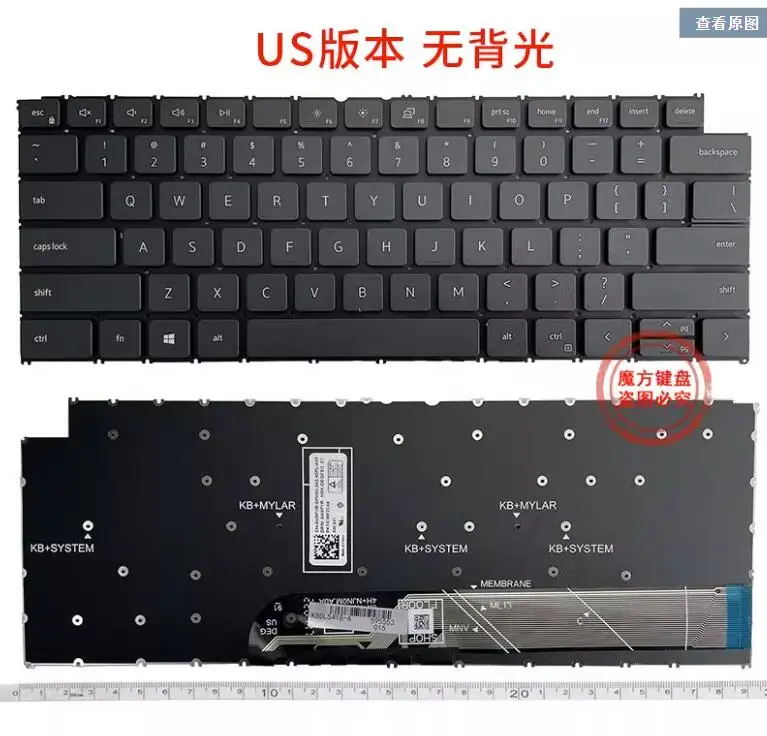 Tastiera Non Retroilluminata Usa Per Dell Vostro 5310 5320 5410 5415 P143G Latitude 3320 3420 3330