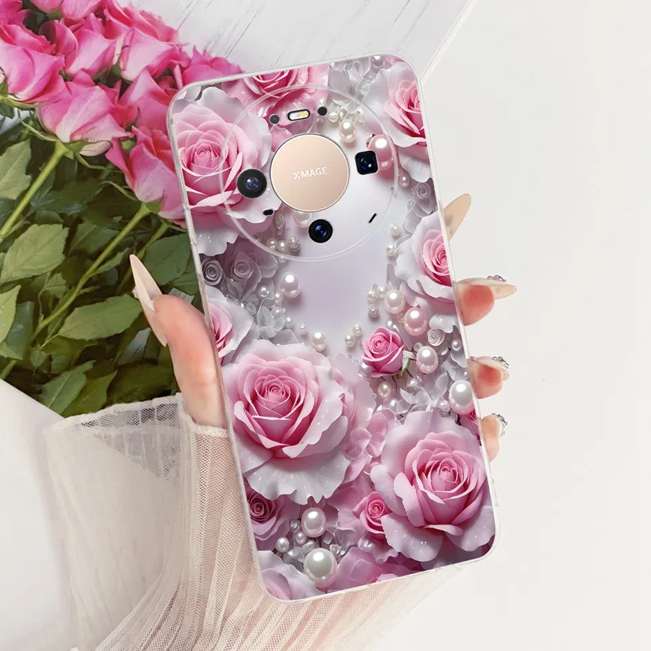Floral Bowknot Soft Silicone Clear Phone Case - New Fashion 2025 Edition