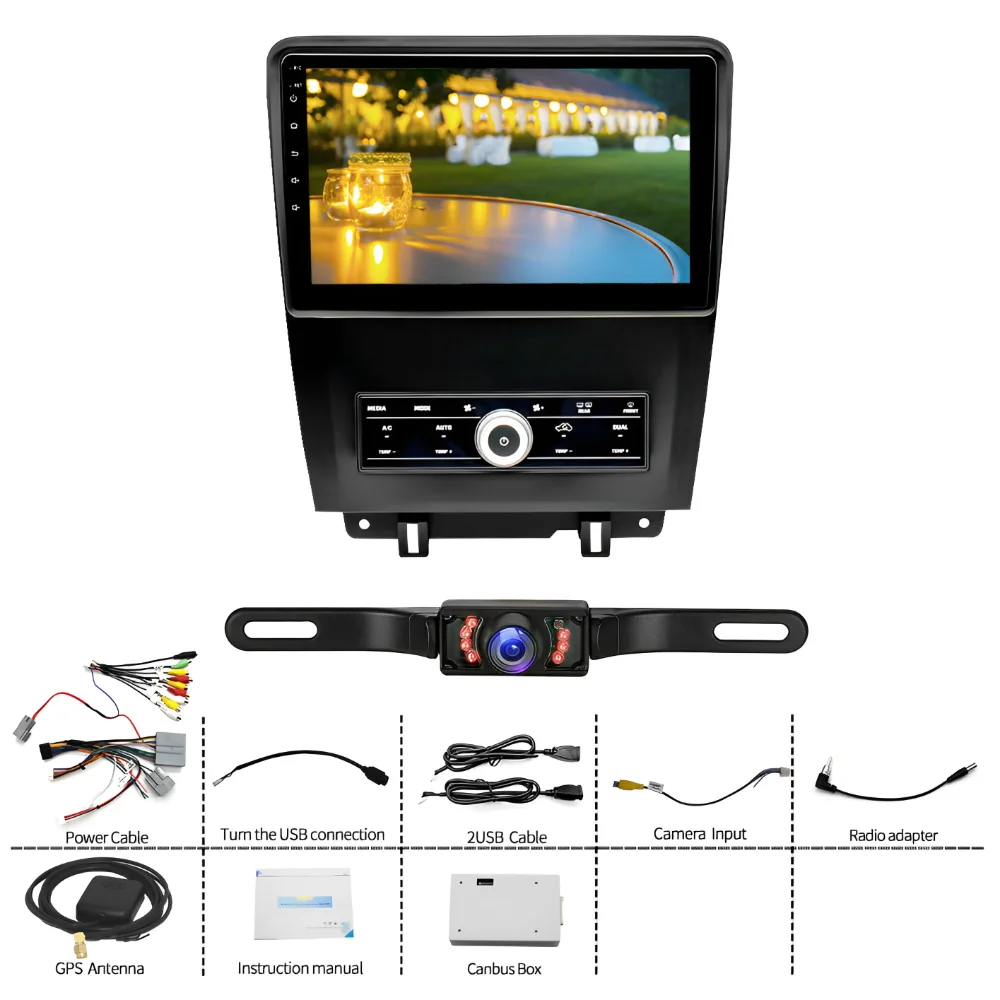 Car Stereo Radio GPS Navigation for Ford Mustang 2009 2014