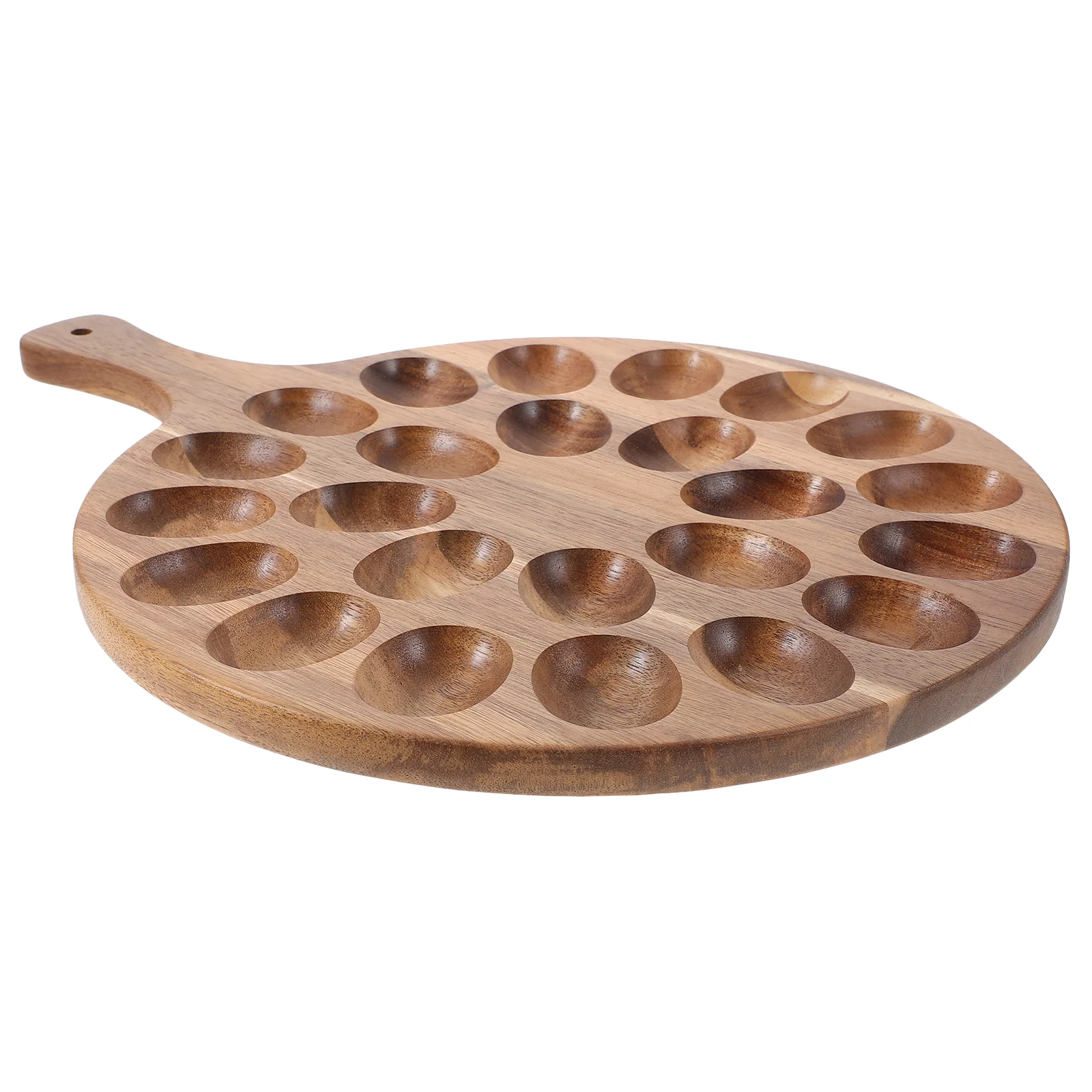 

Wooden Deviled Egg Tray Wooden Egg Storage Holder Chicken Egg Tray Wood Egg Holder