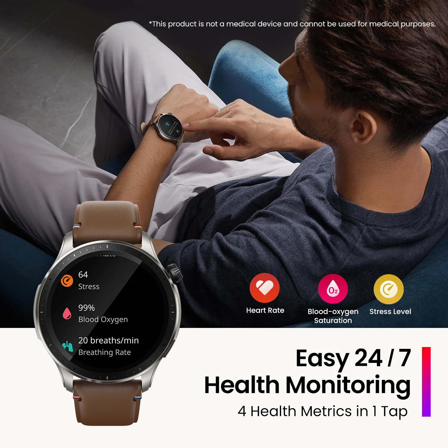 Amazfit-reloj inteligente GTS 4 GTS4, pulsera con 150 modos deportivos y  aplicación Zepp integrada Alexa para teléfonos Android e IOS, estreno  mundial